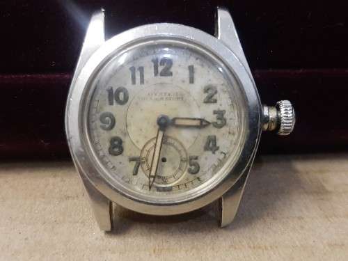 Rolex Oyster Junior Sport with 2280 case for Restoration - missing winding gear but runs  -C Desc