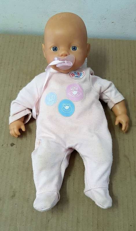 2 ZAPF CREATION DOLLS - INTERACTIVE DOLL MODEL ZFC 14 A & D 96472   -C Desc