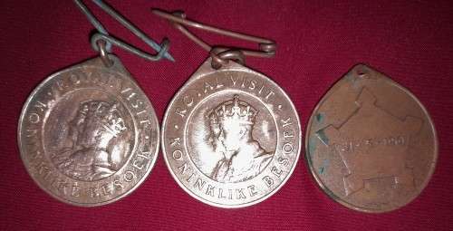 1947 ROYAL VISIT COMMEMORATIVE MEDALS