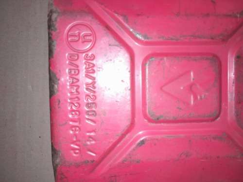 5L PETROL METAL JERRY CAN
