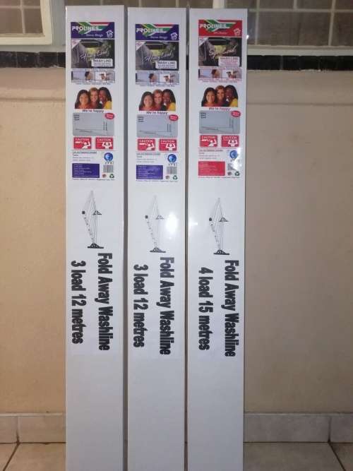 2.5 M WIDE FOLD AWAY WASHLINE