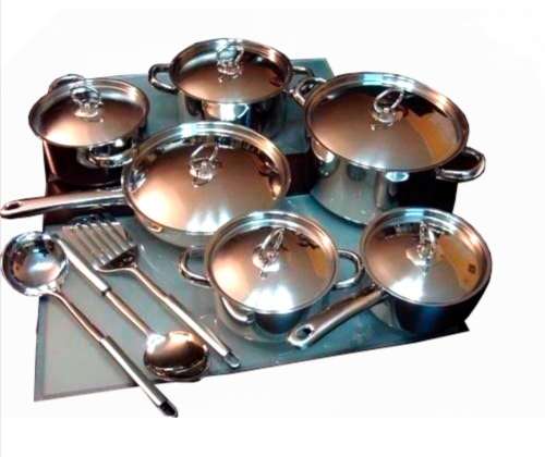 STAINLESS STEEL POT SET