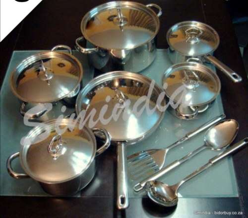 STAINLESS STEEL POT SET
