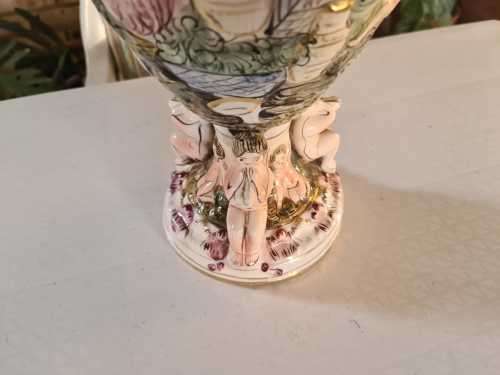 Collectable capodimonte vase 45cm