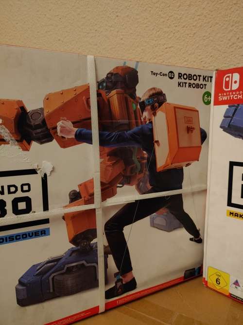 2x nitendo switch labo robot kit brand new both for one bid