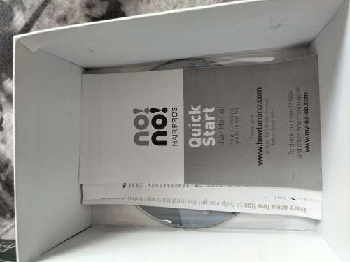 No!no! Hairpro 3 pink hair laser removel