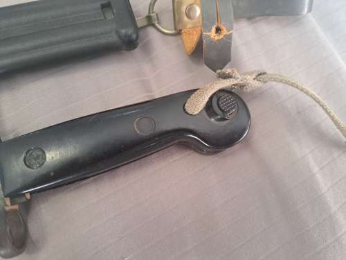 1959 east Germany bayonet for mpi KM.mudel