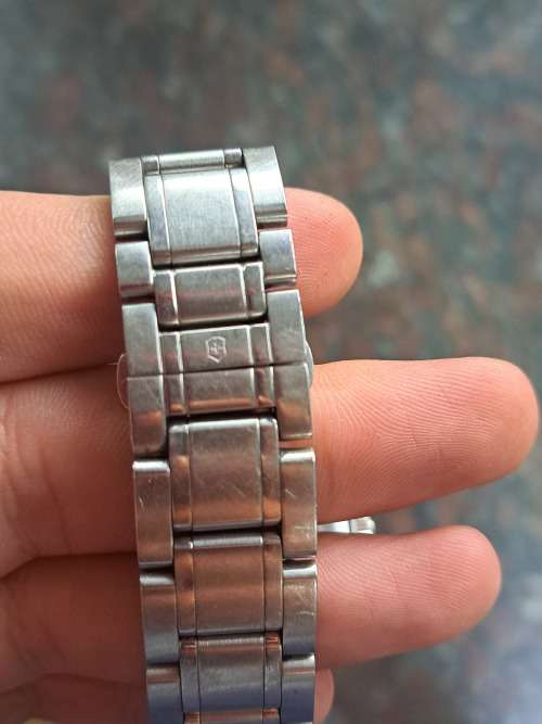 Victorinox swiss army mens black watch ORIGINAL excellent conditon