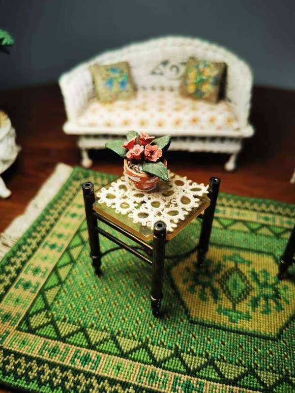 Vintage Doll House Miniatures - Sunroom
