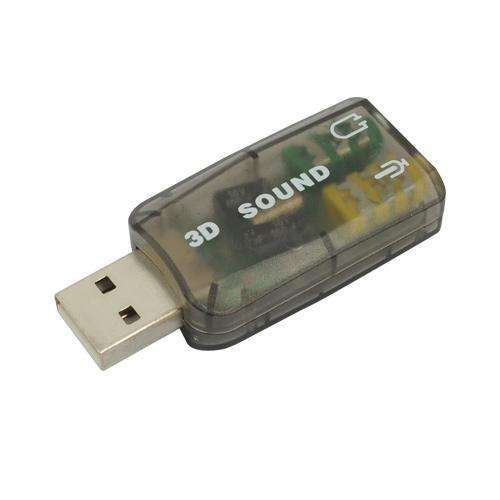 HY554 USB Audio Controller Support 3D Sound and Virtual 5.1 Sound Track - Free Shipping