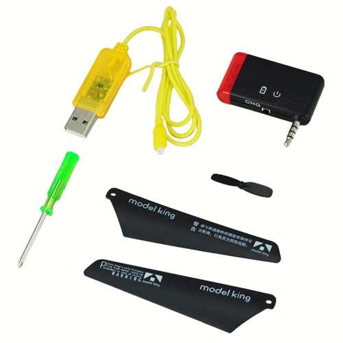 iTouch/iPhone/iPad Support Remote Control 3.5 Channels Gyroscope System Helicopter Toy Black