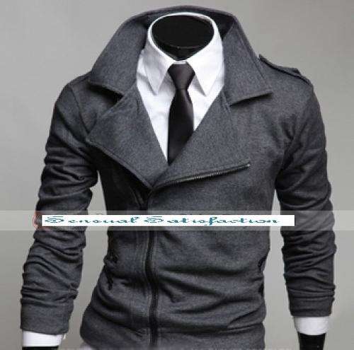 Free Shipping-Top Sweater Turn Down Collar For Men