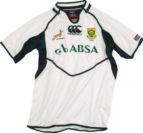 SPRINGBOK RUGBY SHIRT- WHITE