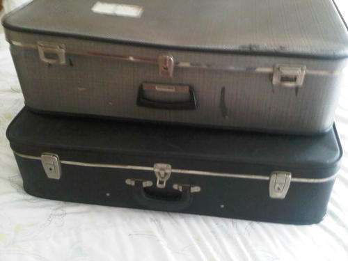 Two old suitcases - the price is for both