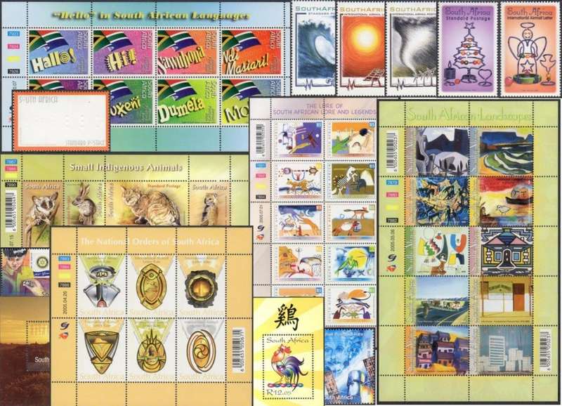 South Africa 2005 Year pack. High CV. MNH