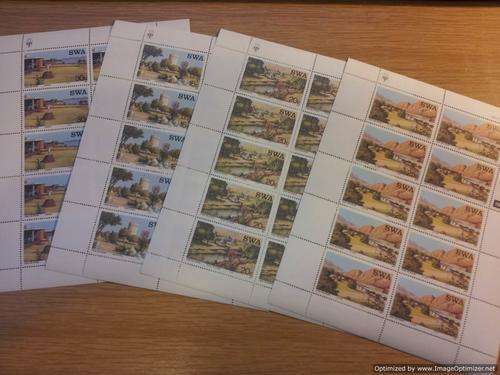 1987 - Tourist Camps set of full sheets