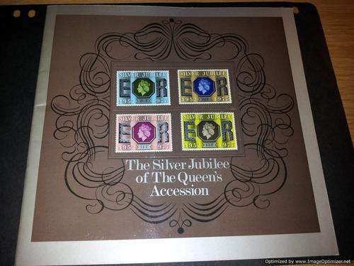 Great Britten - QE II 25th anniv. The Silver Jubilee of The Queens Accession