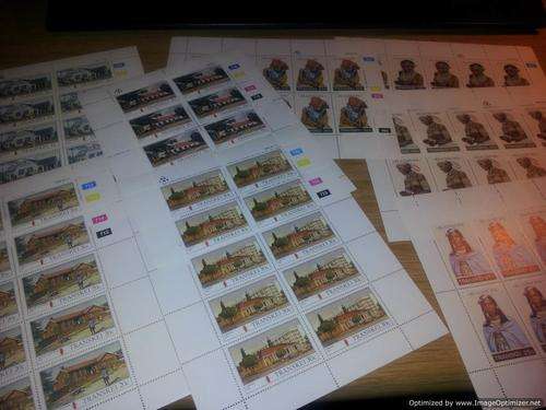 RSA Homelands- Full Sets of full sheets as per scan