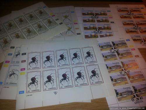 RSA Homelands- Full Sets of full sheets as per scan
