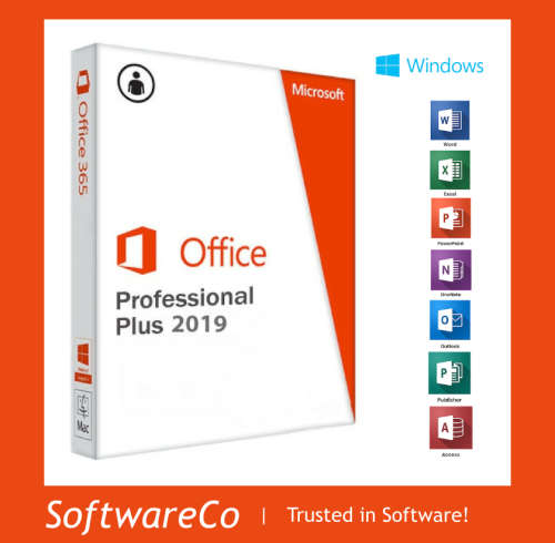 Microsoft Office Professional Plus 2019 - Genuine Lifetime Product!