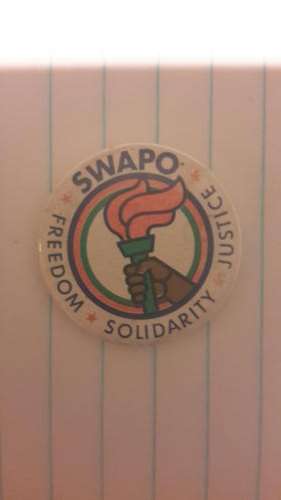 SWAPO METAL BADGE