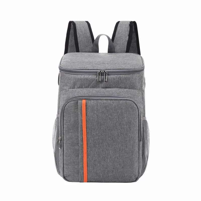 Insulated Large Backpack Cooler Bag- Grey