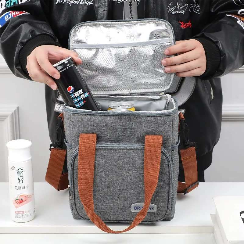 Insulated Large Backpack Cooler Bag- Black