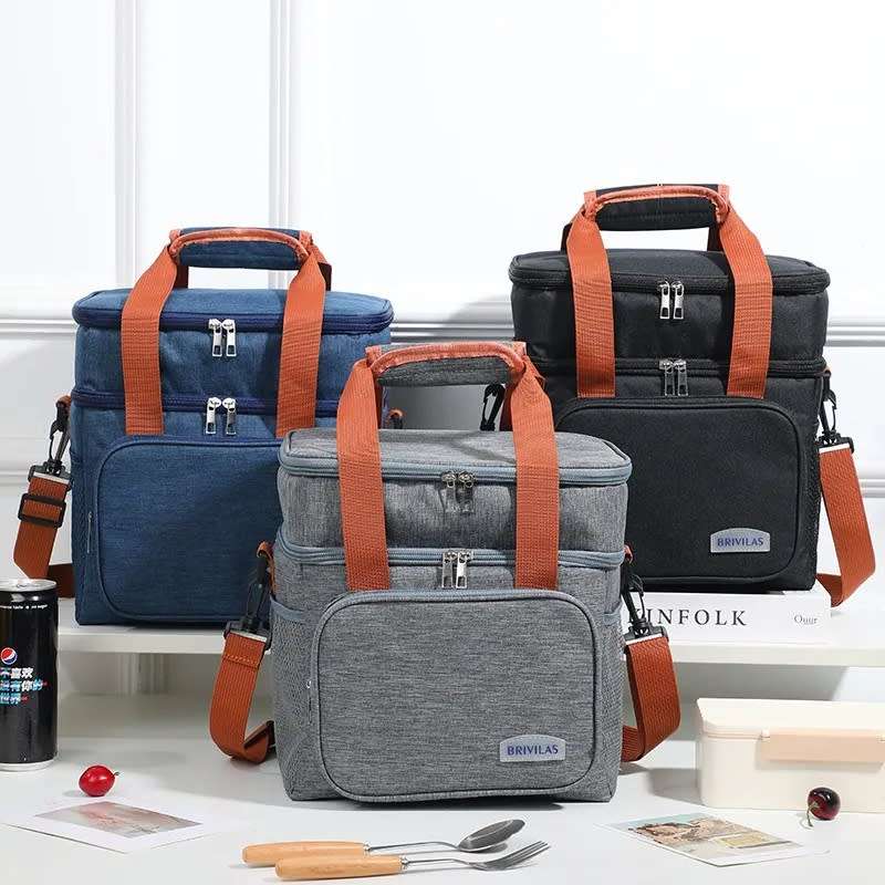 Insulated Large Backpack Cooler Bag- Black