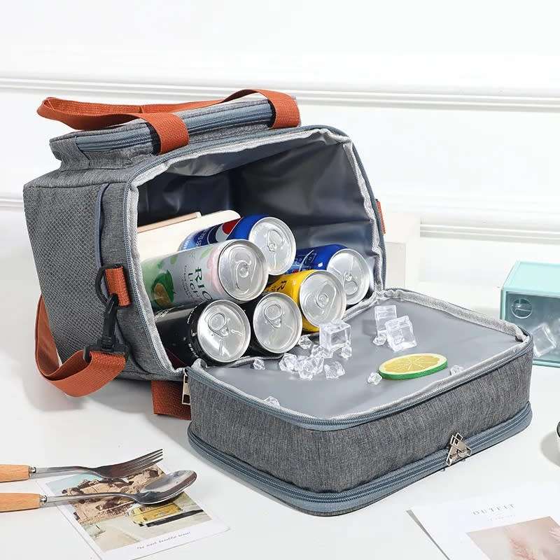 Insulated Large Backpack Cooler Bag- Black