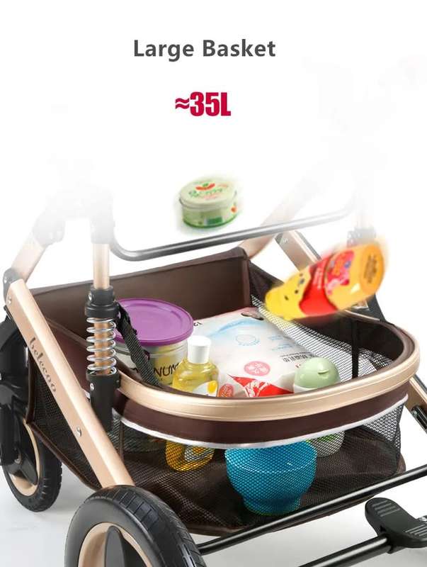 Belecoo Baby Stroller 3 in 1