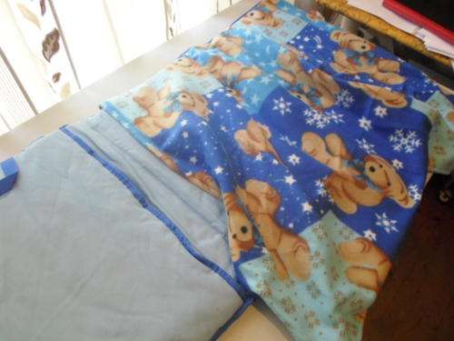 Blue Nap Mat with Fleece Blankie - SALE!