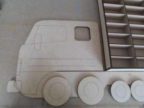 Hot Wheels Printers Tray with Truck Finish : Total size:1400 x 560 x 45mm