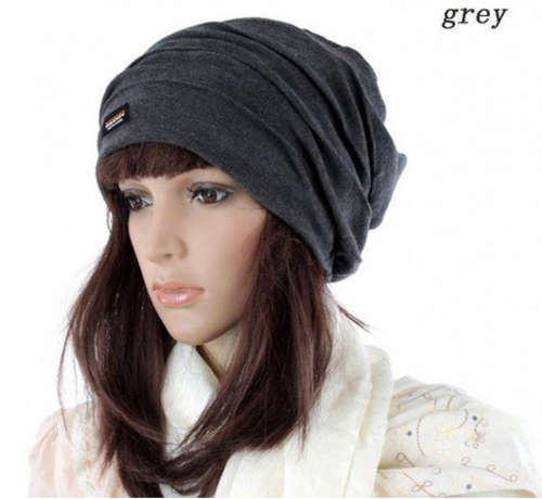 SLOUCH BEANIE DARK GREY