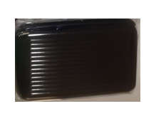 NEW ALUMA STYLE CREDIT CARD HOLDER BLACK