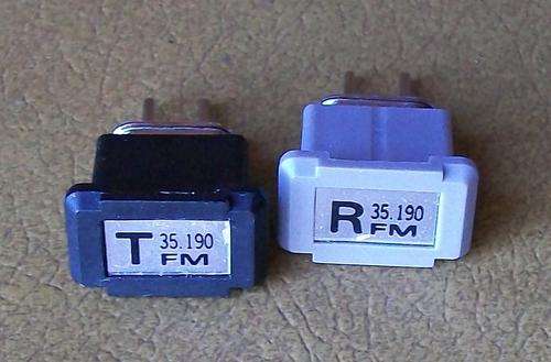JR 35.190 TX &RX Crystal set