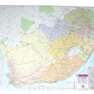 LARGE WALL MAP