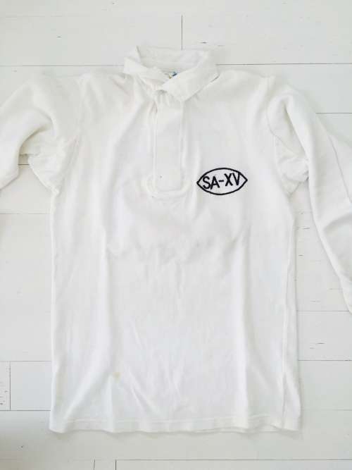 Match worn SAXV rugby jersey