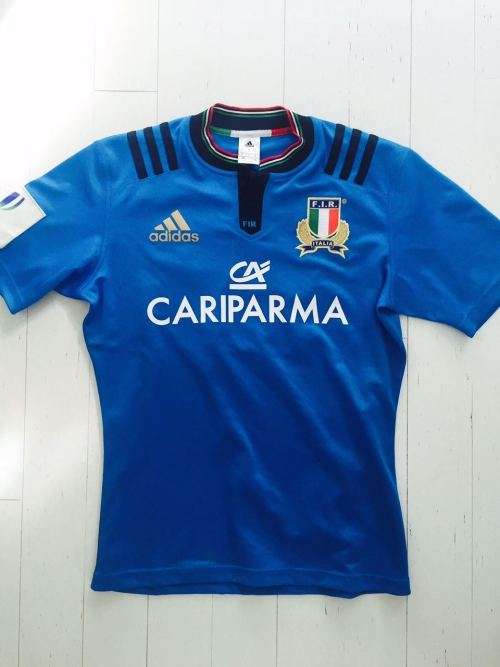 Match Worn Italy Rugby Jersey
