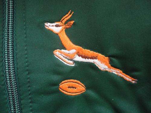 Player Issue 1980's Springbok Tracksuit Top