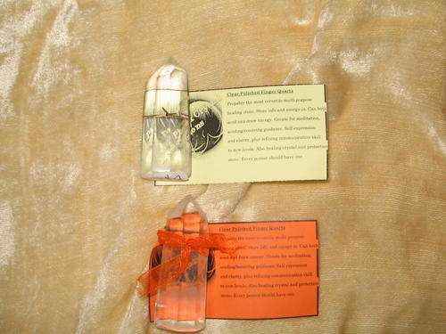 Polished Finger Quartz Crystals