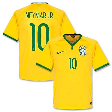 ** Brand New ** BRAZIL NEYMAR JR** World Cup Home Jersey (M) ** In Stock **