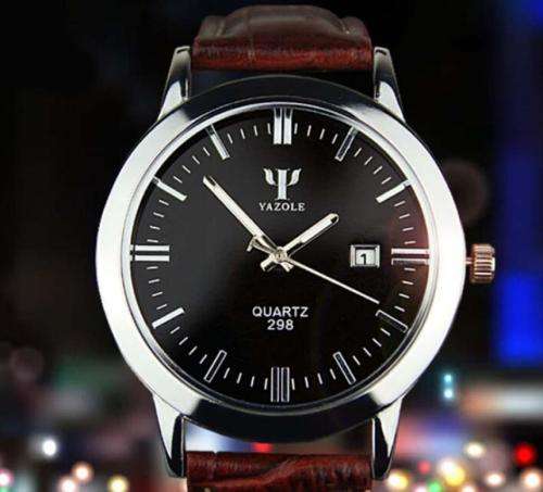 Yazole Date Analog Quartz Watch
