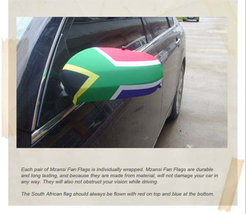 South Africa Car Miror Covers ** In Stock ** Brand New