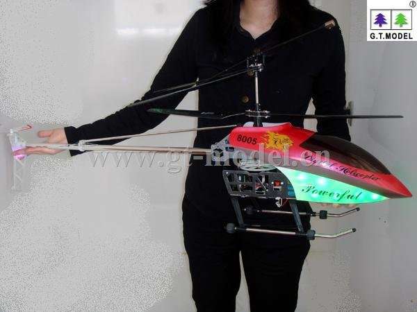 ** SUPER HUGE ** 105CM 3.5CH R/C HELICOPTER WITH GYRO -  Incl Spares & Training Kit - BRAND NEW