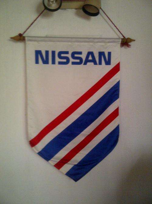 Old nissan memorabilia.