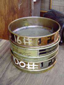 Brass 3 level sifts