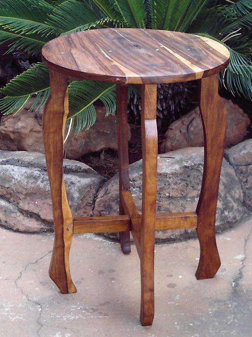Teak side table