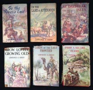 A COMPLETE SET OF 33 LAWERNCE. G. GREEN BOOKS