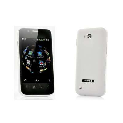 Android 3.5 Inch Phone - 1GHz, Dual SIM, White