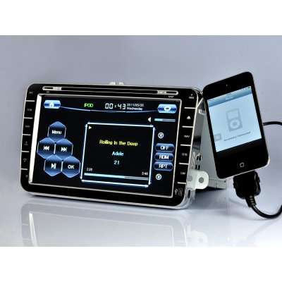 Android DVD Player for Volkswagen Car "Knight Rider" - 8 Inch, 3G, MPEG 2/4 DVB-T, GPS, WiFi (2DIN)